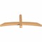 Ekena Millwork Bellingham Timber Gable Bracket, Western Red Cedar, 60"W x 22"H x 3 1/2"D x 3 1/2"F, 9/12 Pitch GBW060X22X0404BEL00SWR - alternate 4